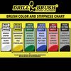 Drillbrush Black Ultra Stiff Rotary Cleaning Drillbrushes, PK 2 K-S-2O-QC-DB